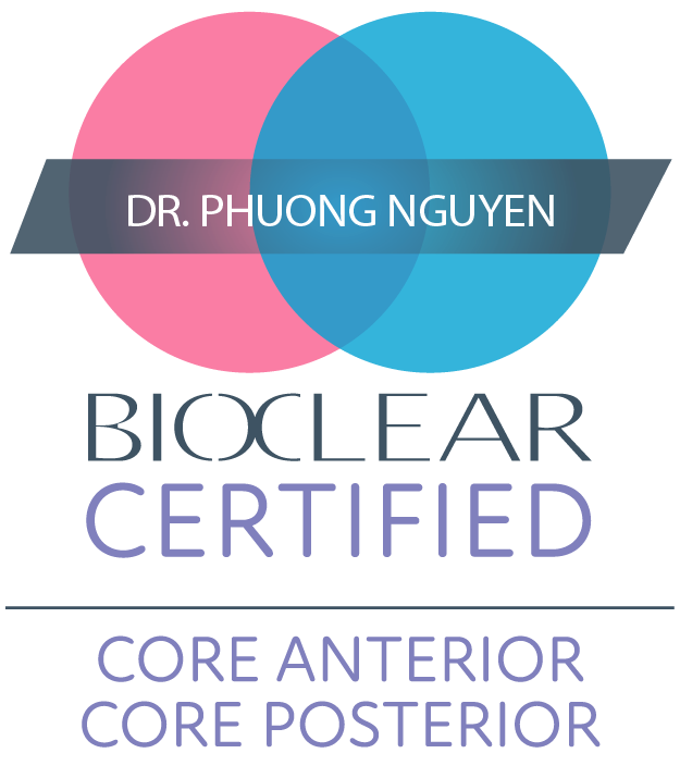 Bioclear certified logo for Family First Dental